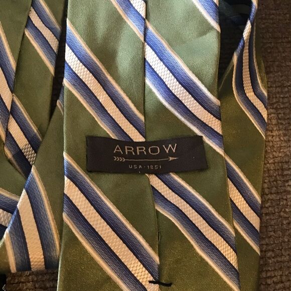 Lot of 7 men ties 100% silk - Picture 3 of 8